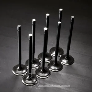 8x (+1.8mm) Single-Groove Supertech Nitrided Intake Valves MINI R53 | R52 | R50 | Cooper | Cooper S | JCW